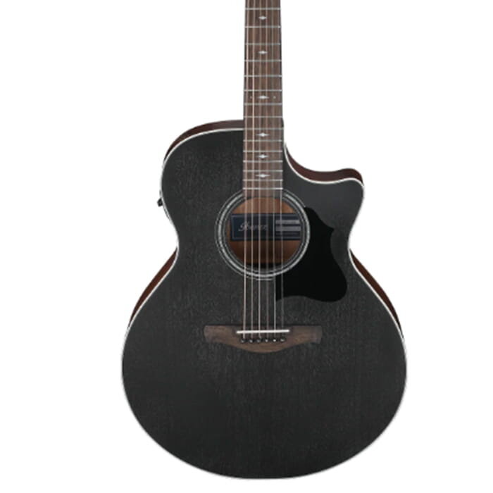 Ibanez AE140 WKH Acoustic-Electric Guitar Weathered Black