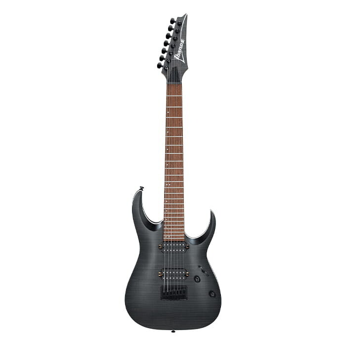 Ibanez RGA742FM TGF 7-Strings Electric Guitar Transparent Grat Flat