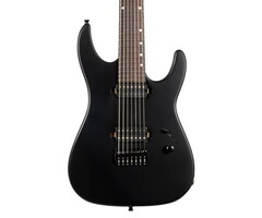 Jet JS507 7 String Electric Guitar -  Satin Black