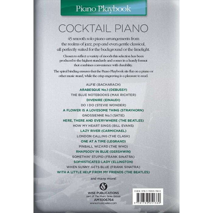 Piano Playbook: Cocktail Piano