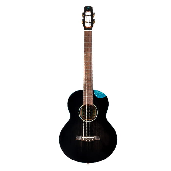 Flight Nighthawk Baritone Electro Ukulele - Black