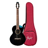 Flight Nighthawk Baritone Electro Ukulele - Black