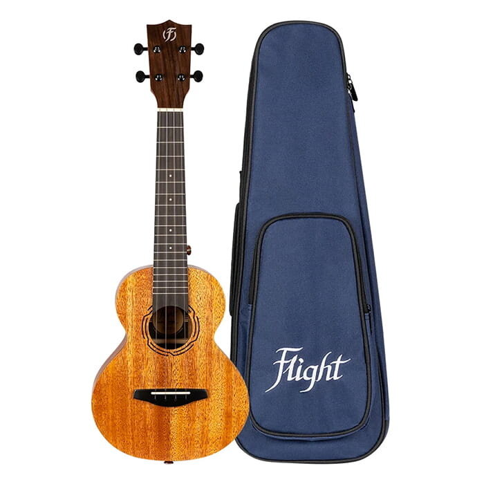 Flight NUB500 Baritone Ukulele - Solid  Mahogany Top