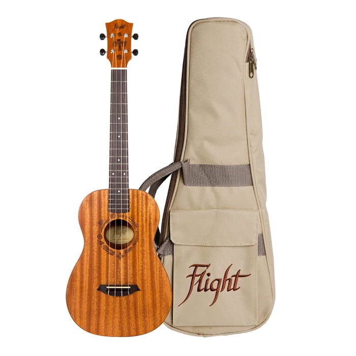 Flight  DUB38 Baritone Electro Ukulele  (Active Pickup)
