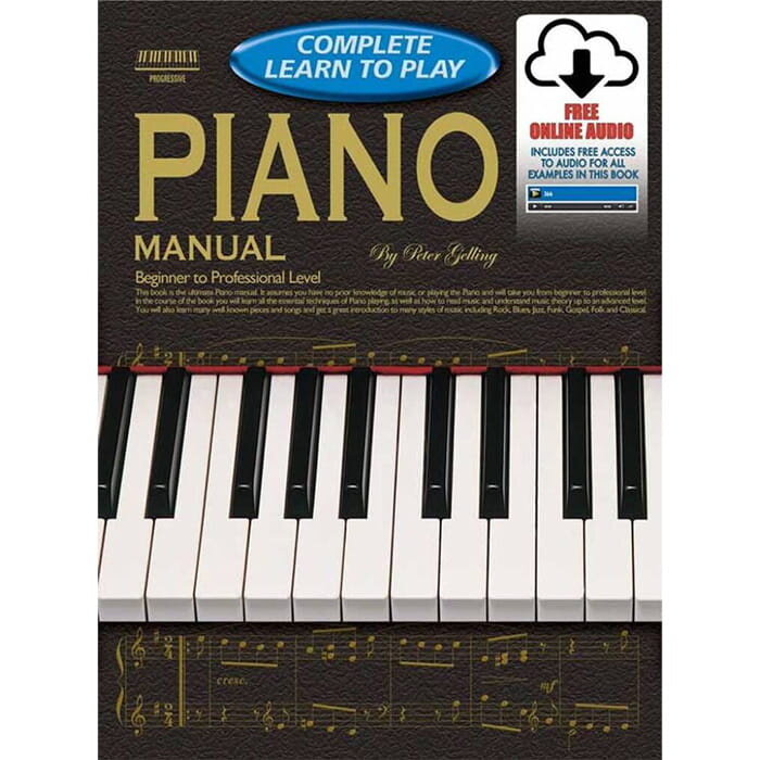 Complete Learn To Play Piano Book+2CD