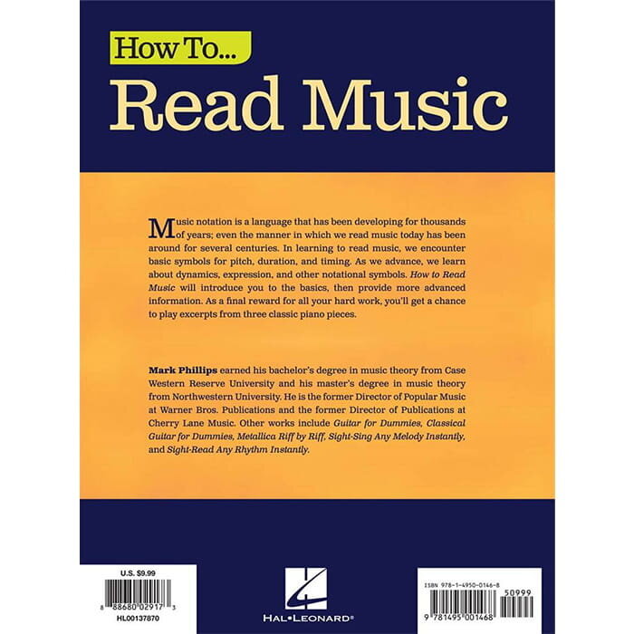 Phillips:  How To Read Music
