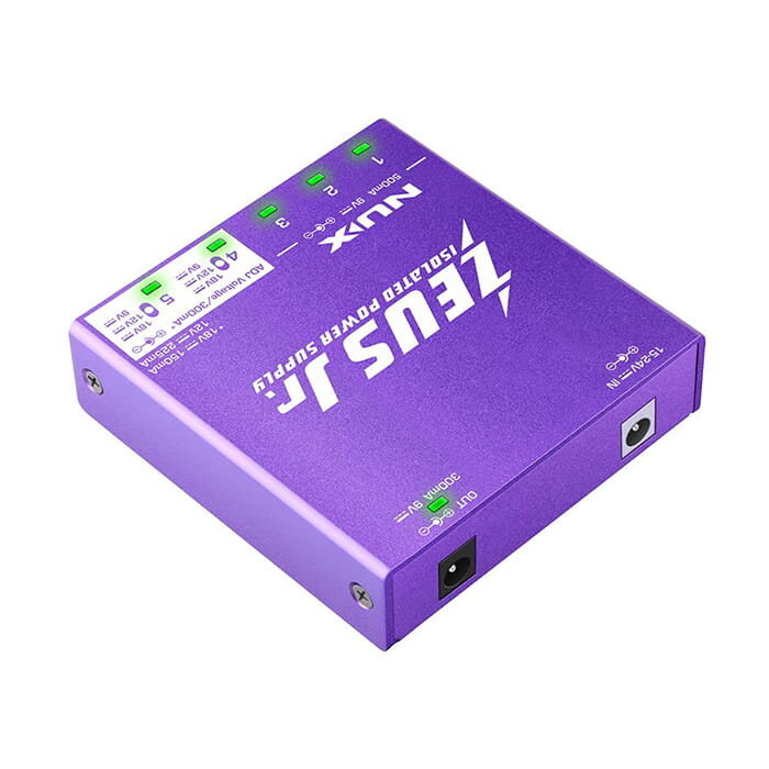 NUX Universal All Isolated Power Supply 6 Outputs 9V-12V-18V