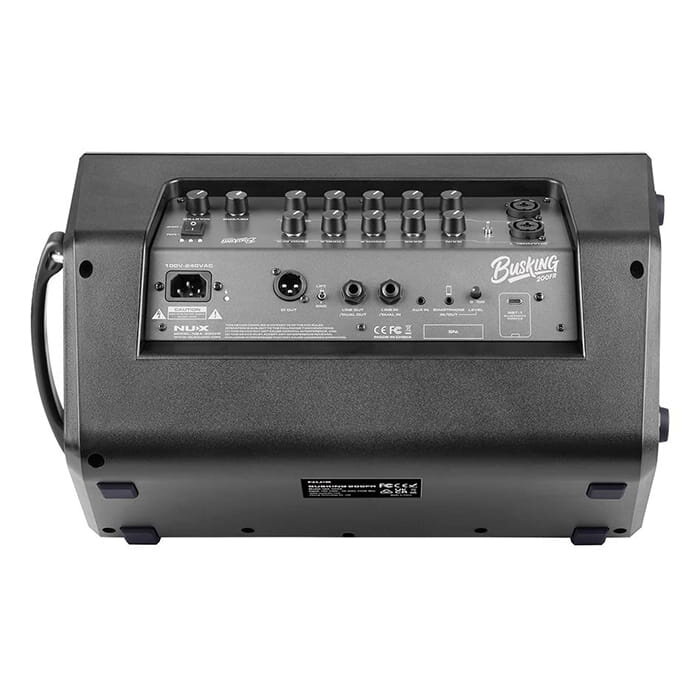 NUX Battery Powered Busking FRFR Speaker 200W, 8"