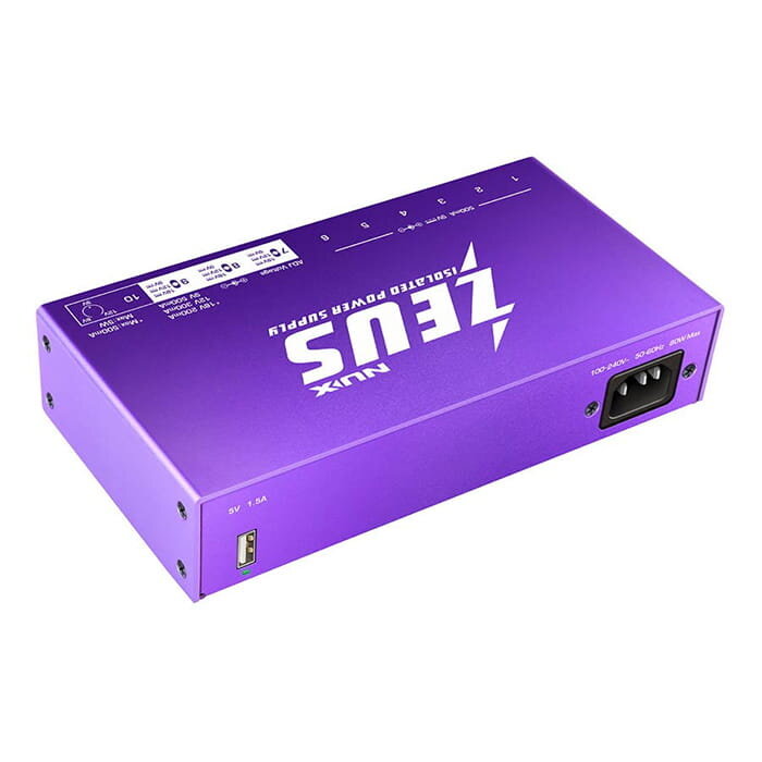 NUX Universal All-Isolated Power Supply 10 Outputs 9V-12V-18V