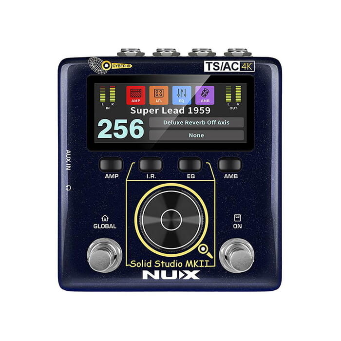 NUX SOLID STUDIO MKII Dual Amp Sim & Stereo IR Loader