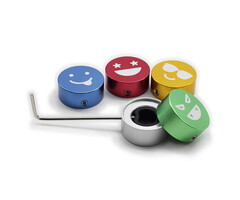 Valeton Aluminum Alloy Footswitch Caps With Set Screw