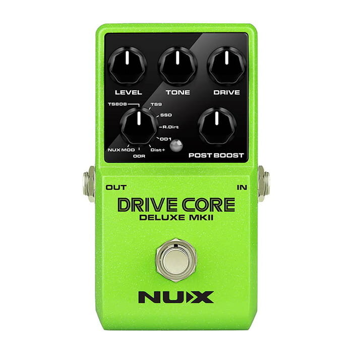 NUX 8-in-1 Analog Overdrive Pedal DRIVE CORE DELUXE MKII