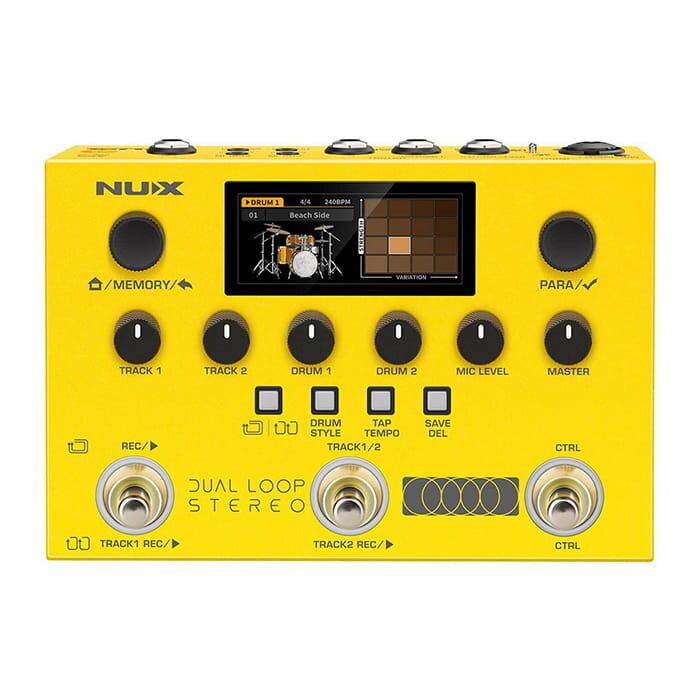 NUX Loop Pedal DUAL LOOP STEREO With NMP-2 Switch