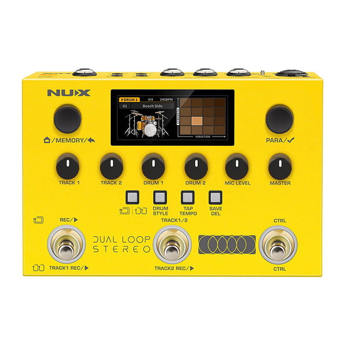 NUX Loop Pedal DUAL LOOP STEREO With NMP-2 Switch