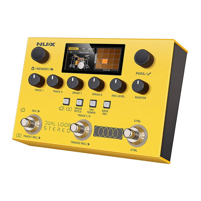 NUX Loop Pedal DUAL LOOP STEREO With NMP-2 Switch
