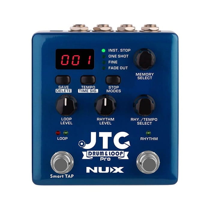 NUX Verdugo Series Dual Switch Looper Pedal DRUM & LOOP