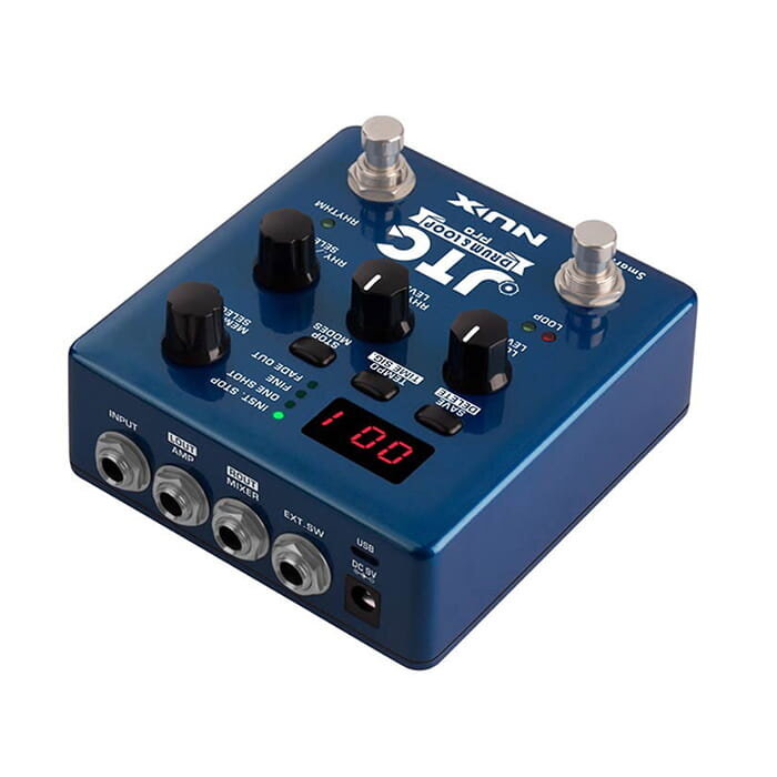 NUX Verdugo Series Dual Switch Looper Pedal DRUM & LOOP