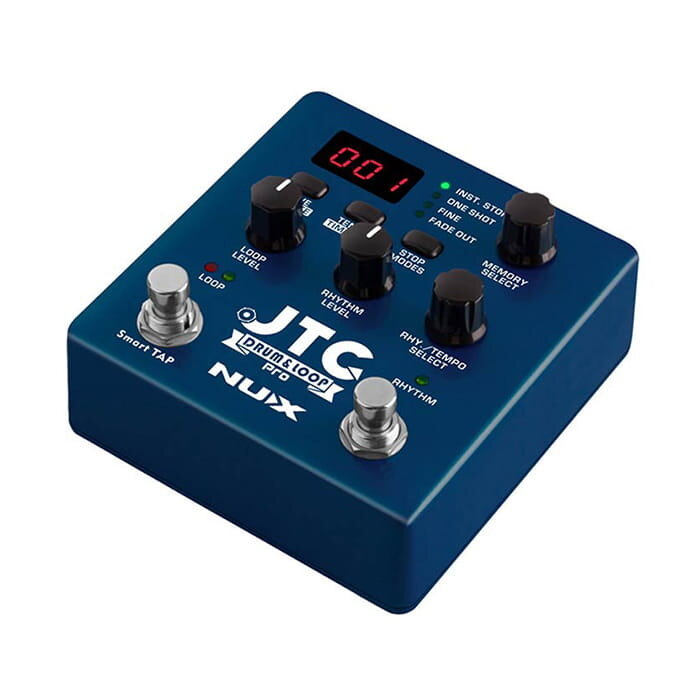 NUX Verdugo Series Dual Switch Looper Pedal DRUM & LOOP