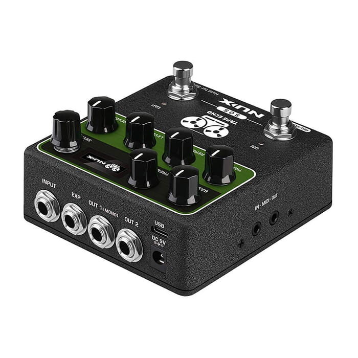 NUX Verdugo Series TAPE ECHO Delay Pedal With Tap Tempo