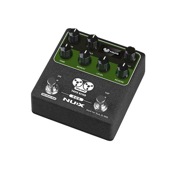 NUX Verdugo Series TAPE ECHO Delay Pedal With Tap Tempo