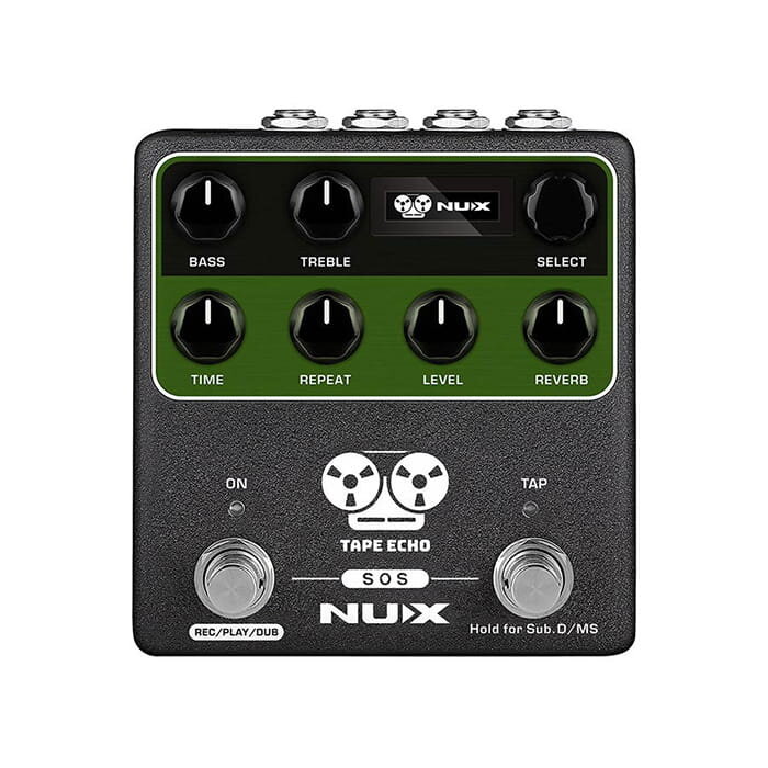 NUX Verdugo Series TAPE ECHO Delay Pedal With Tap Tempo