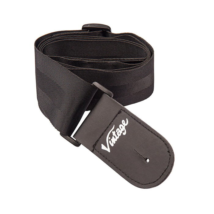 Vintage Vintage V40 Coaster Bass Guitar Pack - Gloss Black