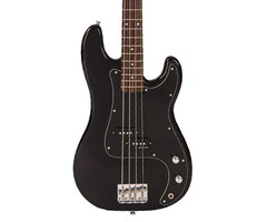 Vintage Vintage V40 Coaster Bass Guitar Pack - Gloss Black