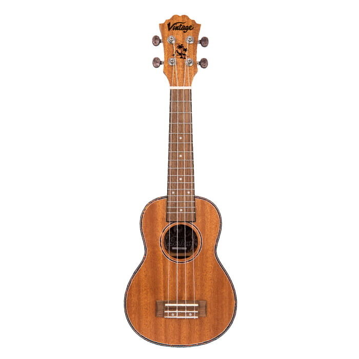 Vintage Laka Deluxe Soprano Ukulele Mahogany