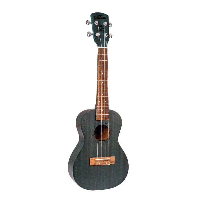 Vintage Vintage Laka Sapele Concert Ukulele Midnight Blue