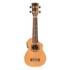 Vintage Laka Soprano Electro Ukulele & Bag Maple