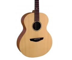 Faith FKN Acoustic Guitar Naked Neptune Incl Bag- All Solid Wood