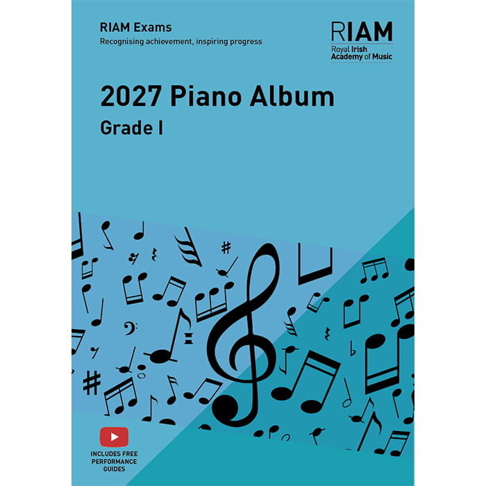 Royal Irish Academy Piano Album Grade 1 2027