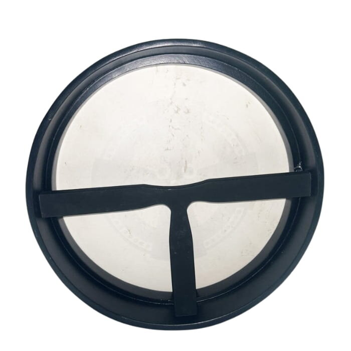 Koda Bodhran  12" X 3" Black - Tree Of Life With Bag & Beater
