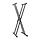 X-Frame Keyboard Stand with Tooth Lock