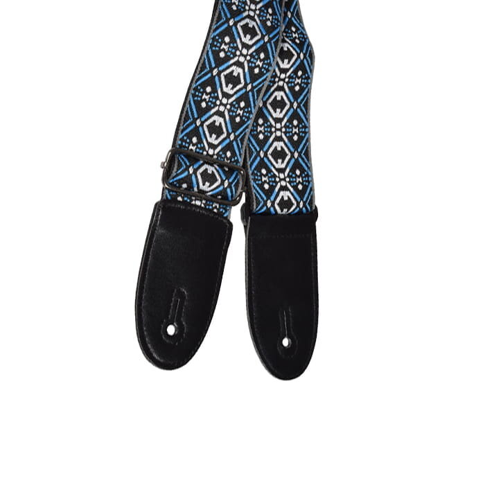Chord STP-BLJ2 Blue Jacquard Deluxe Guitar Strap
