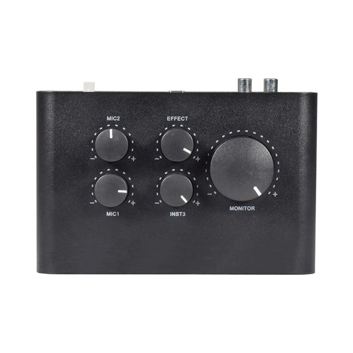 Citronic USB Audio Interface - 2 Microphone + 1 Instrument