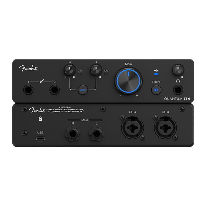 Fender Quantum LT 4 USB-C Audio Interface