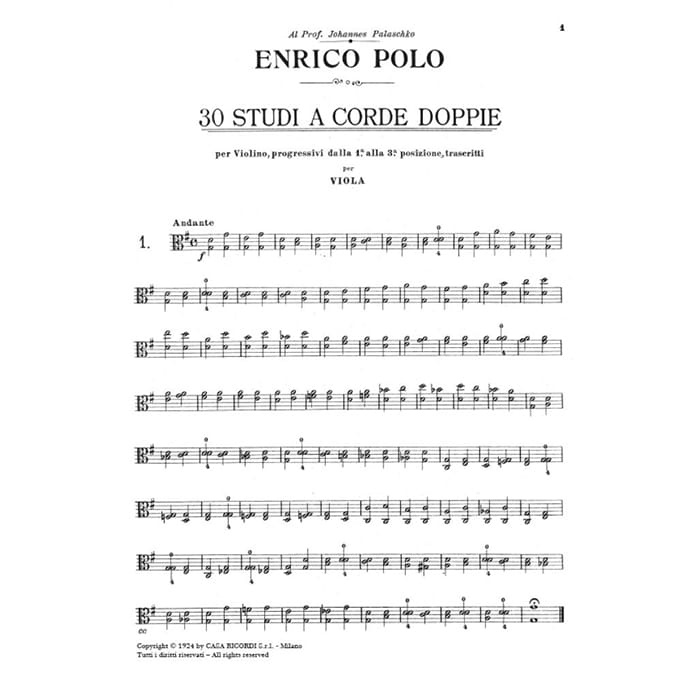 30 Studi A Corde Doppie (Polo)