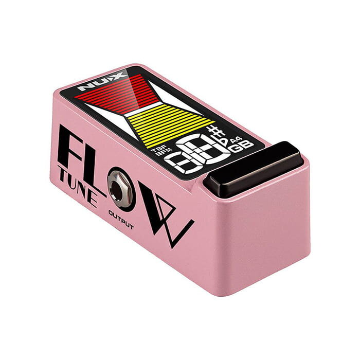 NUX Mini Core Series Tuner Pedal FLOW TUNE PINK