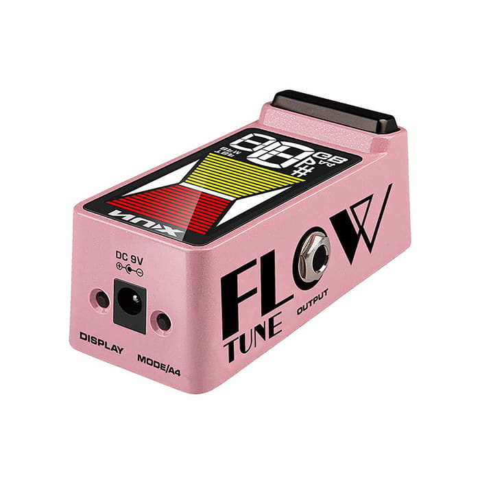 NUX Mini Core Series Tuner Pedal FLOW TUNE PINK