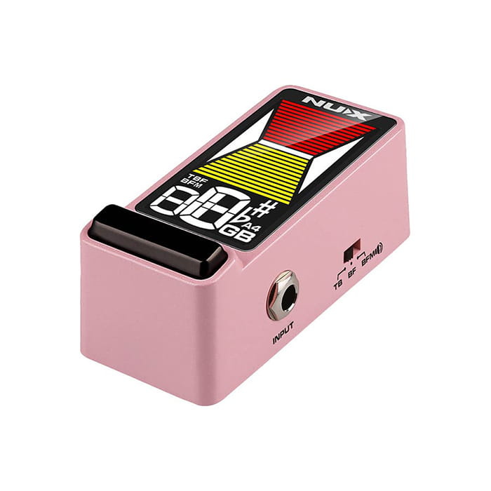 NUX Mini Core Series Tuner Pedal FLOW TUNE PINK