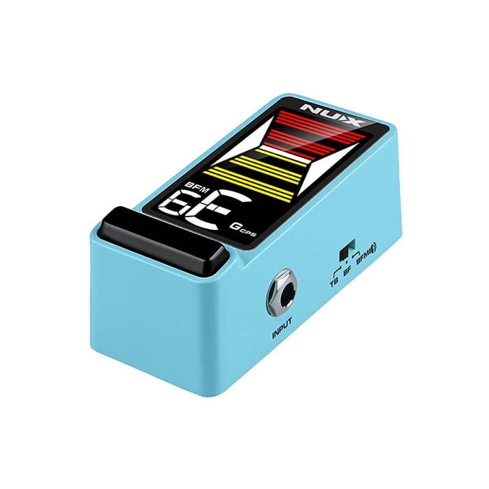 NUX Mini Core Series Tuner Pedal FLOW TUNE-Blue