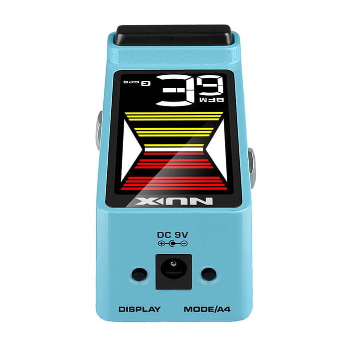 NUX Mini Core Series Tuner Pedal FLOW TUNE-Blue