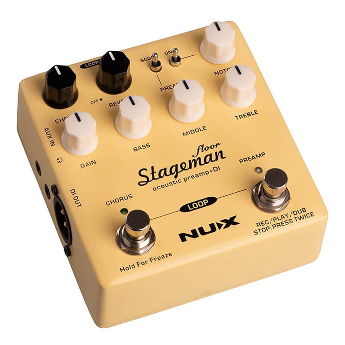 NUX Verdugo Series Acoustic Preamp And DI,