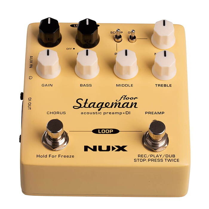 NUX Verdugo Series Acoustic Preamp And DI,