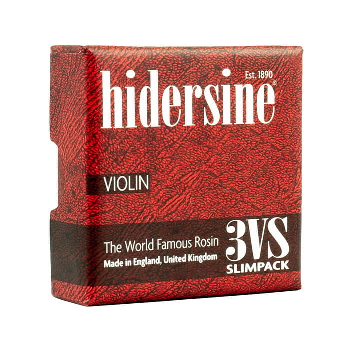 Hidersine Violin Rosin Clear Slim Pack