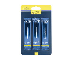 Vandoren Reeds Clarinet Bb 2 Traditional (3 Pack)