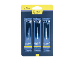 Vandoren Reeds Clarinet Bb 2.5 Traditional (3 Pack)
