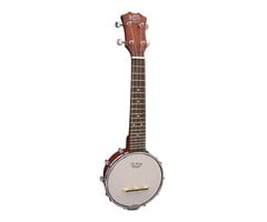 Barnes & Mullins 4-String Banjo Soprano Ukulele Open Back