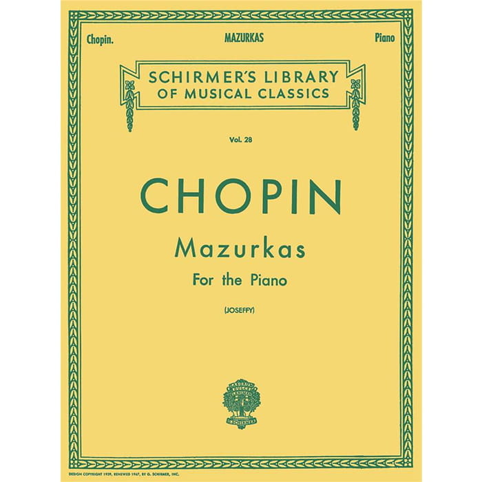 Frederic Chopin: Mazurkas For The Piano